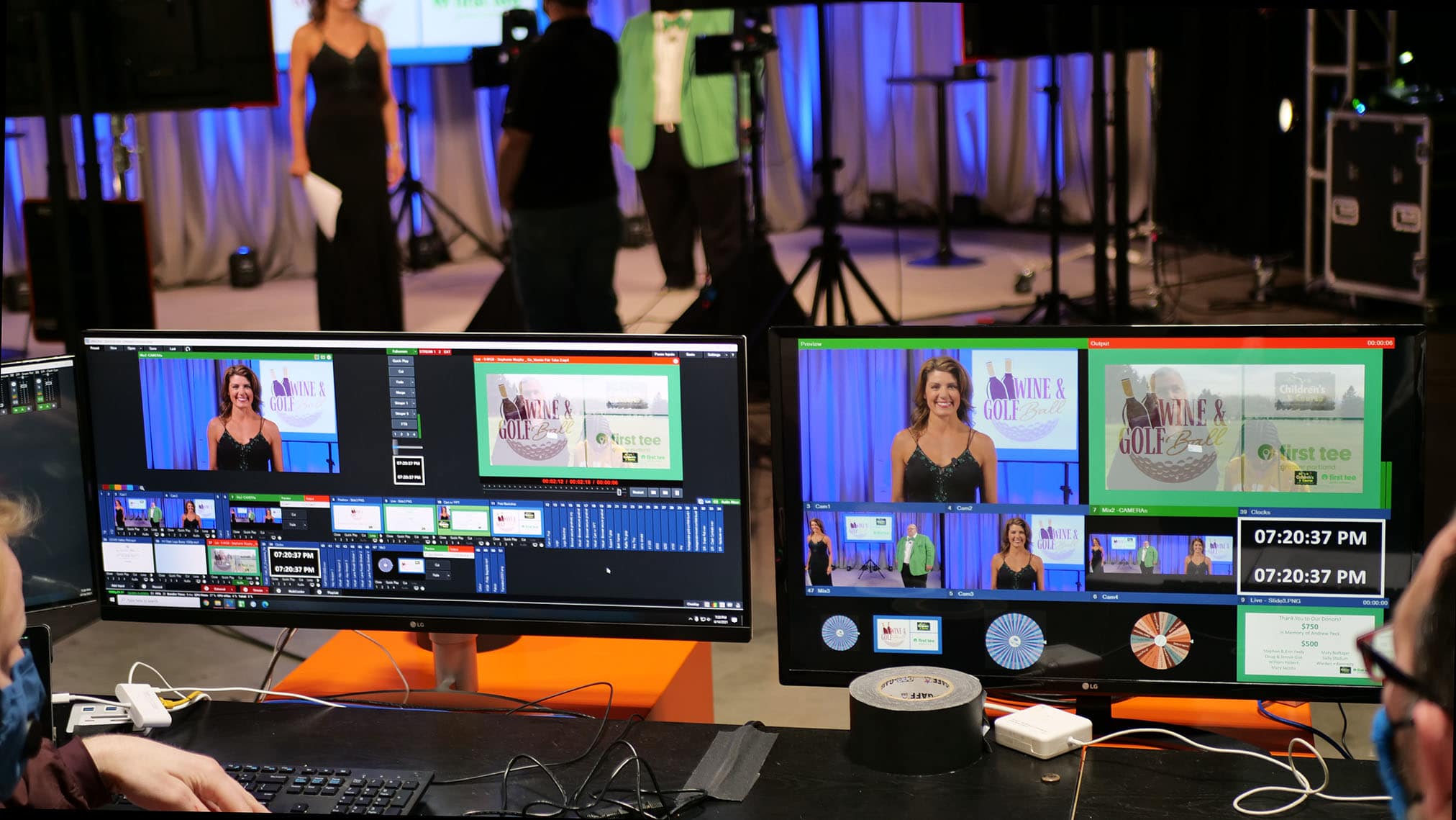 Virtual Event Live Stream Studio Partner with Production Experts
